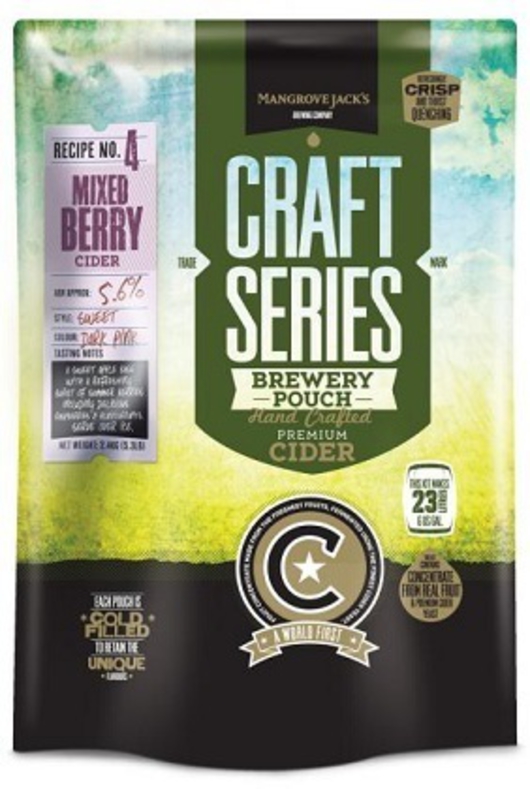 Mangrove Jack's Craft Series "Mixed Berry Cider" 2.4kg image 0